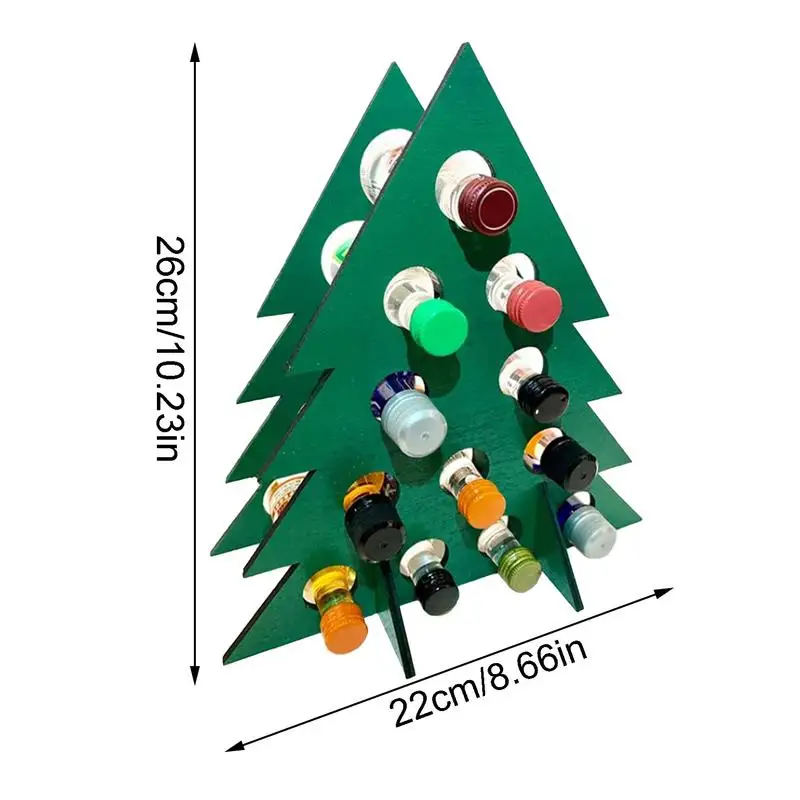 Подставка для бутылок с пивом и обратным отсчетом 12 дней