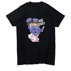 Футболка женская и мужская оверсайз с принтом манга, сексуальная уличная одежда с аниме Girls Und Panzer Для лесбийских пар, в стиле Харадзюку