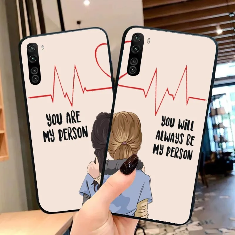 Greys Anatomy Phone Case For OPPO Find X5 X3 X2 A93 Reno 8 7 Pro A74 A72 A53 Soft Black Phone Cover