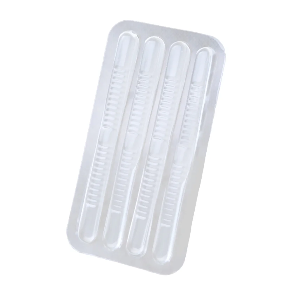 

4 Pcs Heel Stickers Gel Shoe Inserts Adhesive Shoes Tape Thin Clear Duct Cushion Anti-wear Foot Foot-wear