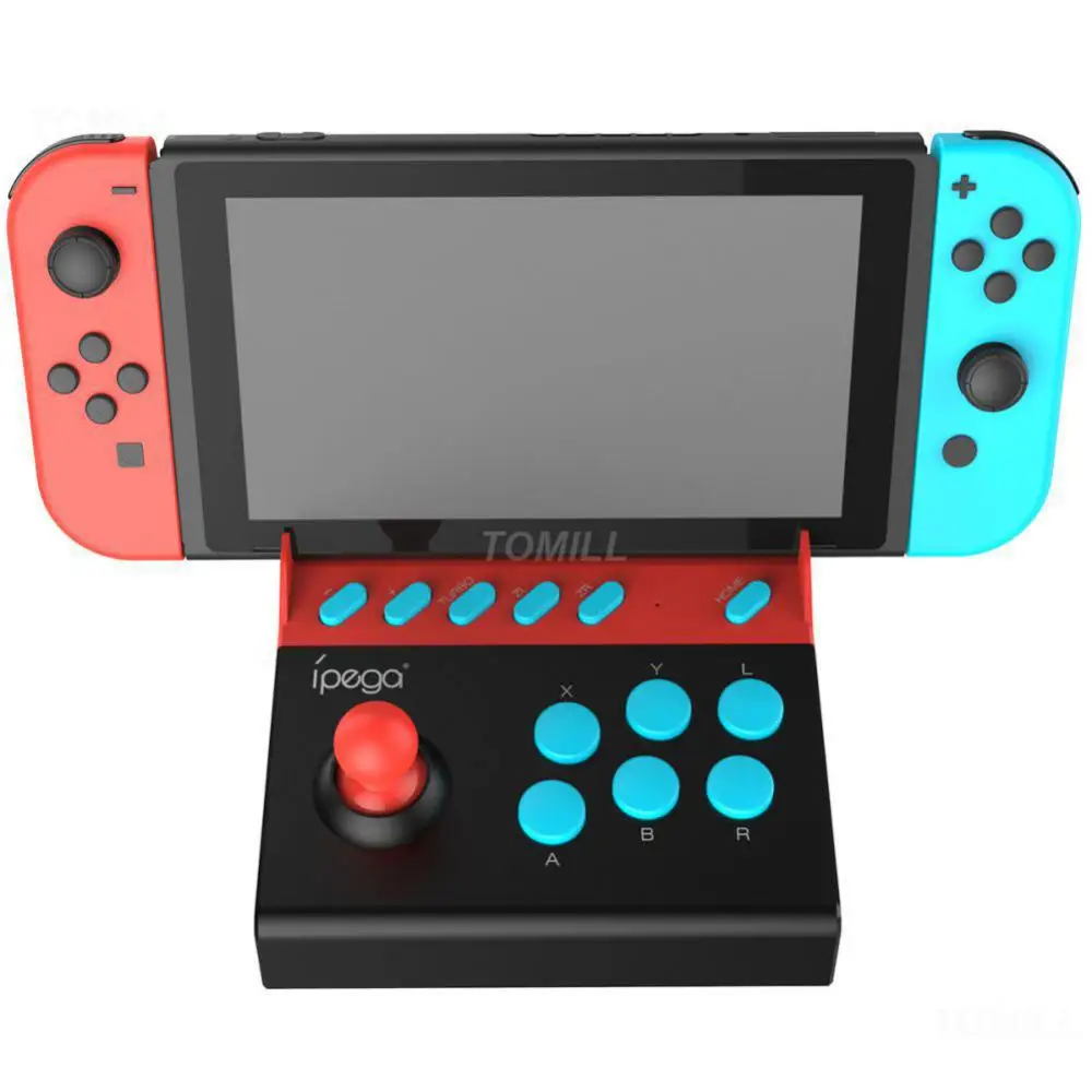 

Type-c Arcade Joystick Game Controller Plugplay Game For Ns Switch Lite Pg-9136a Wireless Fighting Rocker Arcade Ns Controller