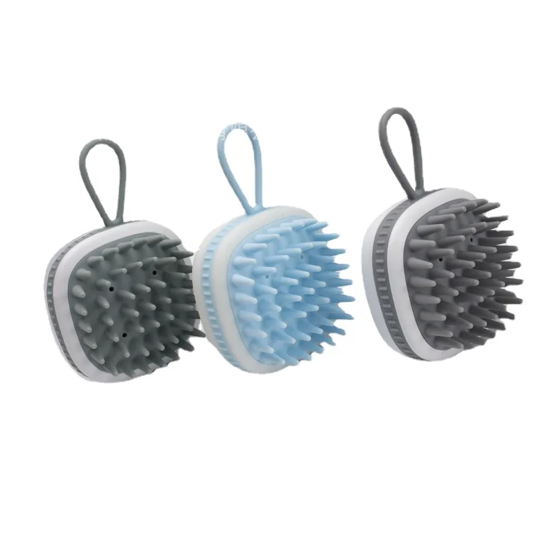 

Silicone Head Scalp Massage Brush Hair Washing Comb Shampoo Bath SPA Relax Shower Brush Relieve Fatigue Head Massage Tool