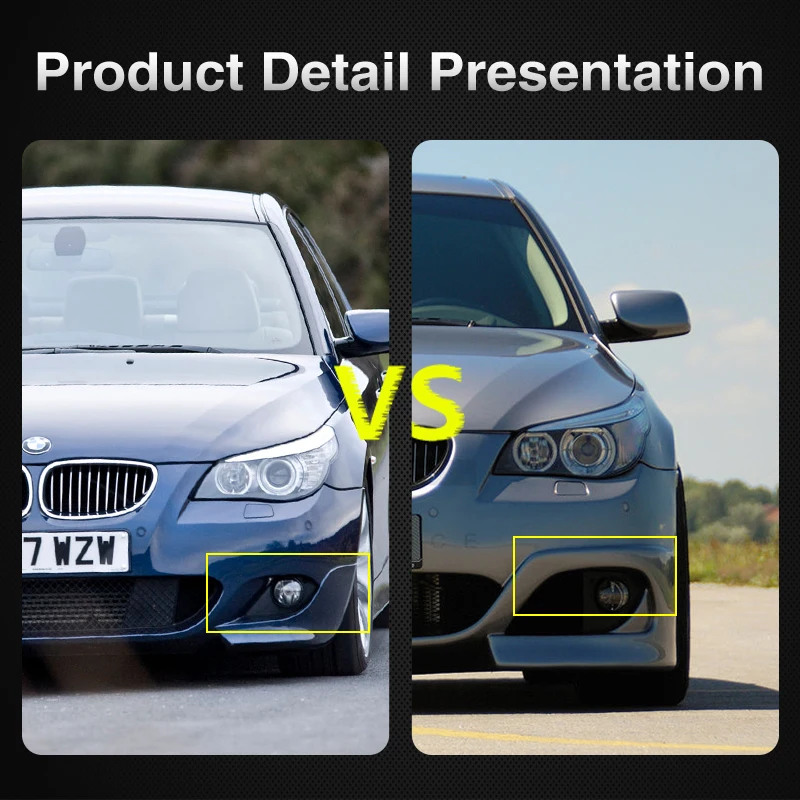Противотуманные фары переднего бампера для BMW 5 серии E60 E61 E63 E64 X3 E83 63176910791 63176910792