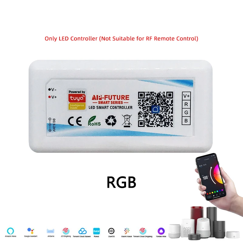 

RGB контроллер Lebeisenf DC 5-24В для светодиодной ленты