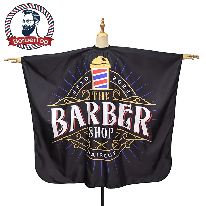 

New Barber Haircut Cape Hairdresser Apron Hair Cut Cloth Hairdress Gown Hairdressing Coat Salon Barbershop Tool Accessory