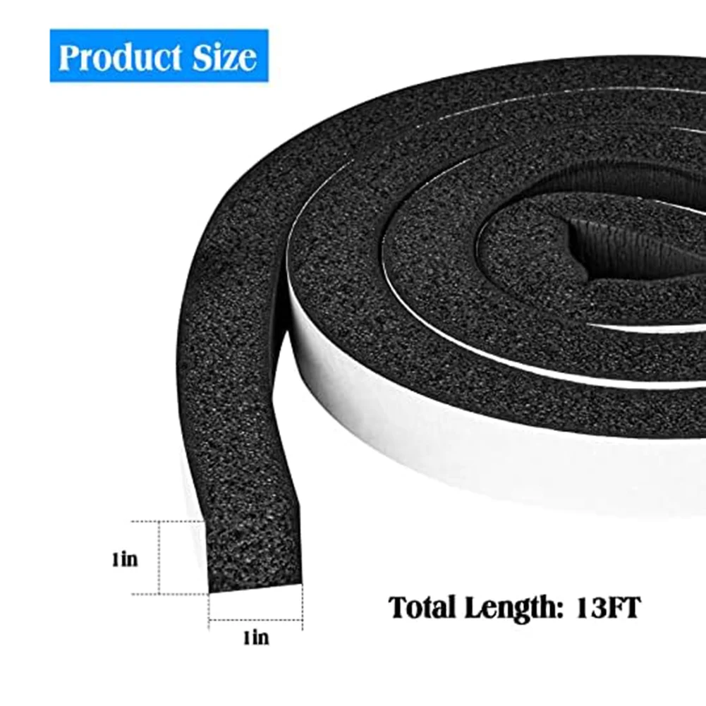 2 м/рулон ветрозащитная уплотнительная лента дверной проем клей