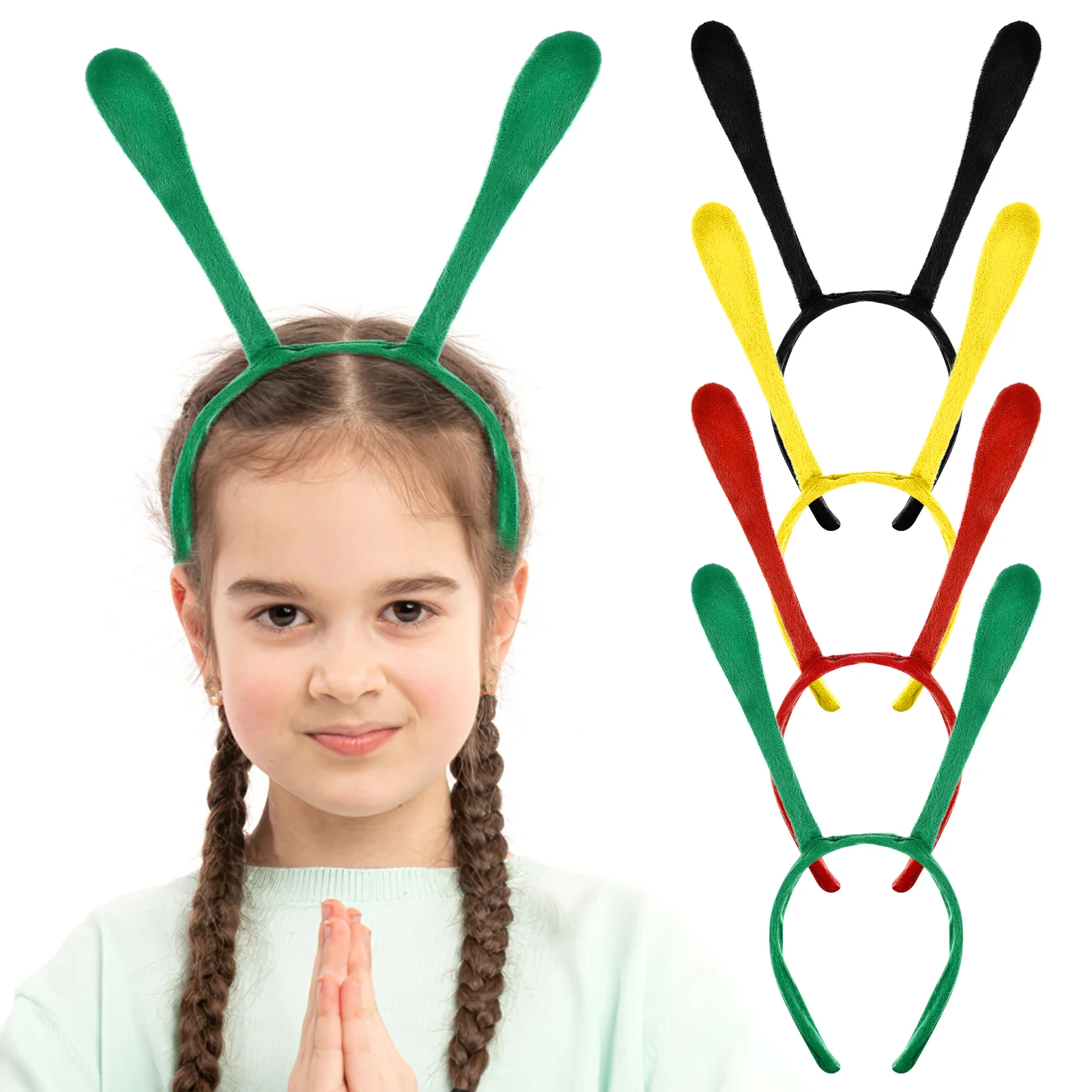 Костюмы для девочек повязки волос повязка на голову с щупальцами пчелы антенна