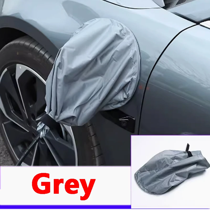 

Для Zeekr 001 2022 2023 автомобильный зарядный порт защита от дождя порт быстрой и медленной зарядки автомобильный зарядный дождь водонепроницаемый чехол