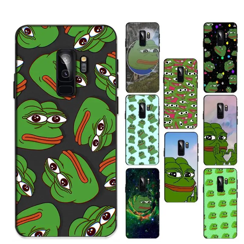 

Sad Frog pepe Phone Case For Samsung Galaxy S 20lite S21 S21ULTRA s20 s20plus for samsung S 21plus 20UlTRA capa