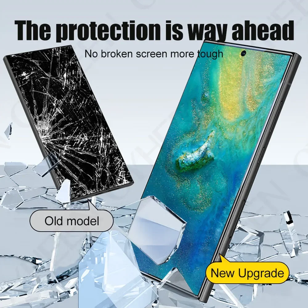 3 шт. гидрогелевая пленка для защиты экрана телефона Samsung S25 S24 S23 Ultra Not Glass Защитная