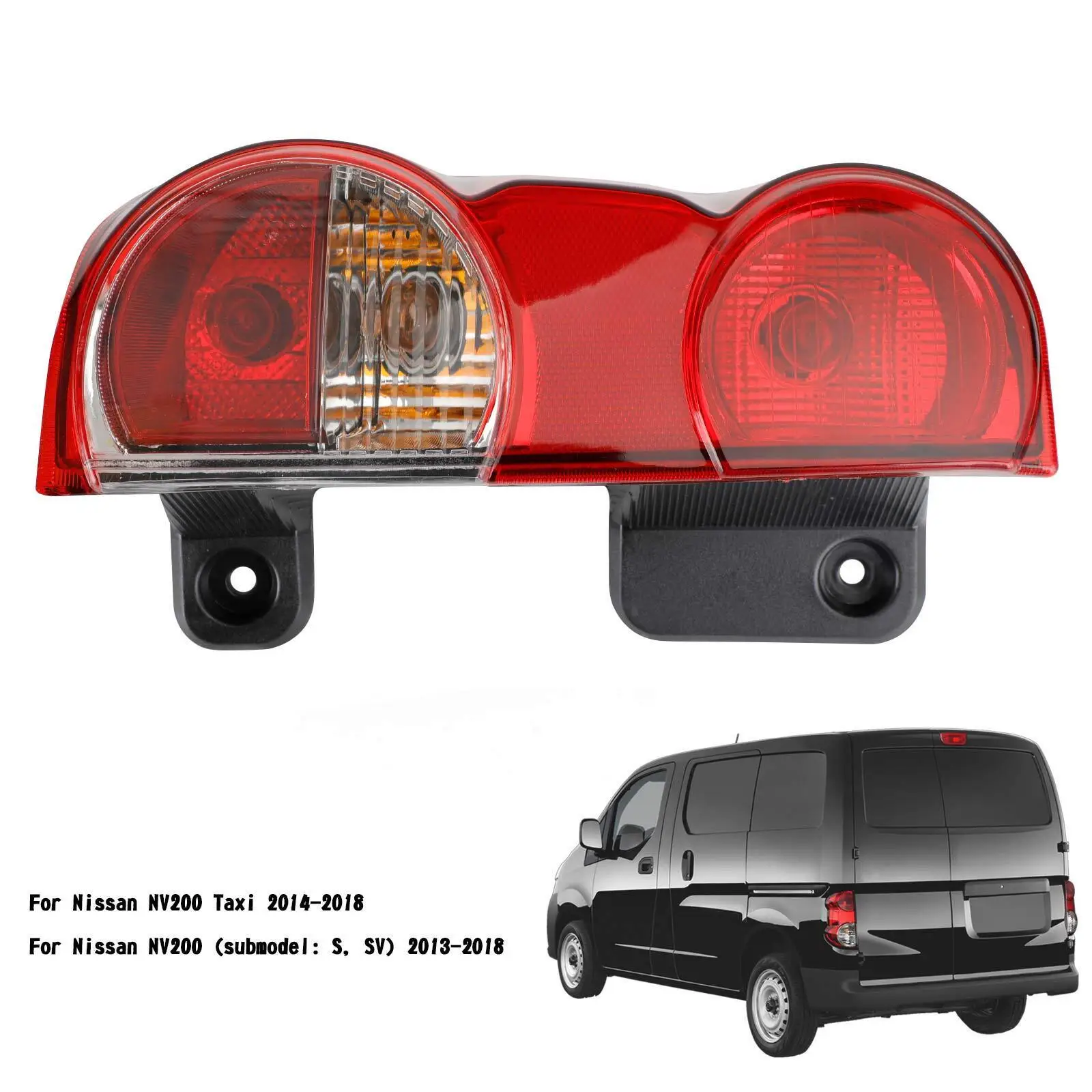 Линза заднего фонаря левого с лампочками(а) 12815326 Для Nissan NV200 2013-18