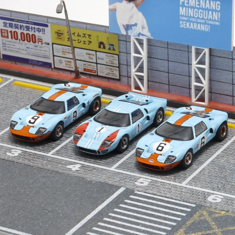 FY 1:64 Ford GT40 Mk1 Le Mans Racing No 6 нет. 9-х заливная статическая модель из сплава детская