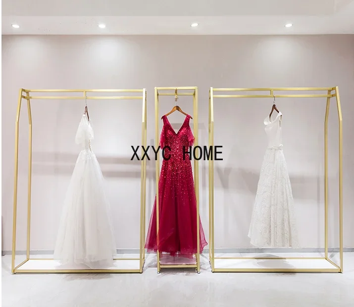 Вешалка для свадебных платьев Tieyi высококачественная витрина магазин вешалка