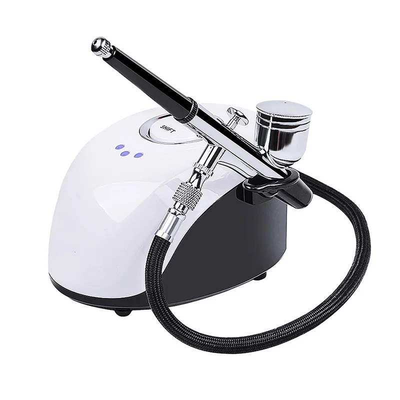 2022 Newest High Pressure Face Spray Compressor Water Oxygen Nebulizer Facial Beauty Machine Deep Hydration Skin Moisturizing