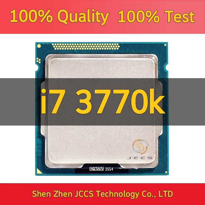 Бывший в употреблении четырехъядерный процессор i7 3770K LGA 1155 3,5 ГГц 8 Мб Кэш с HD графикой 4000 TDP 77 Вт настольный процессор