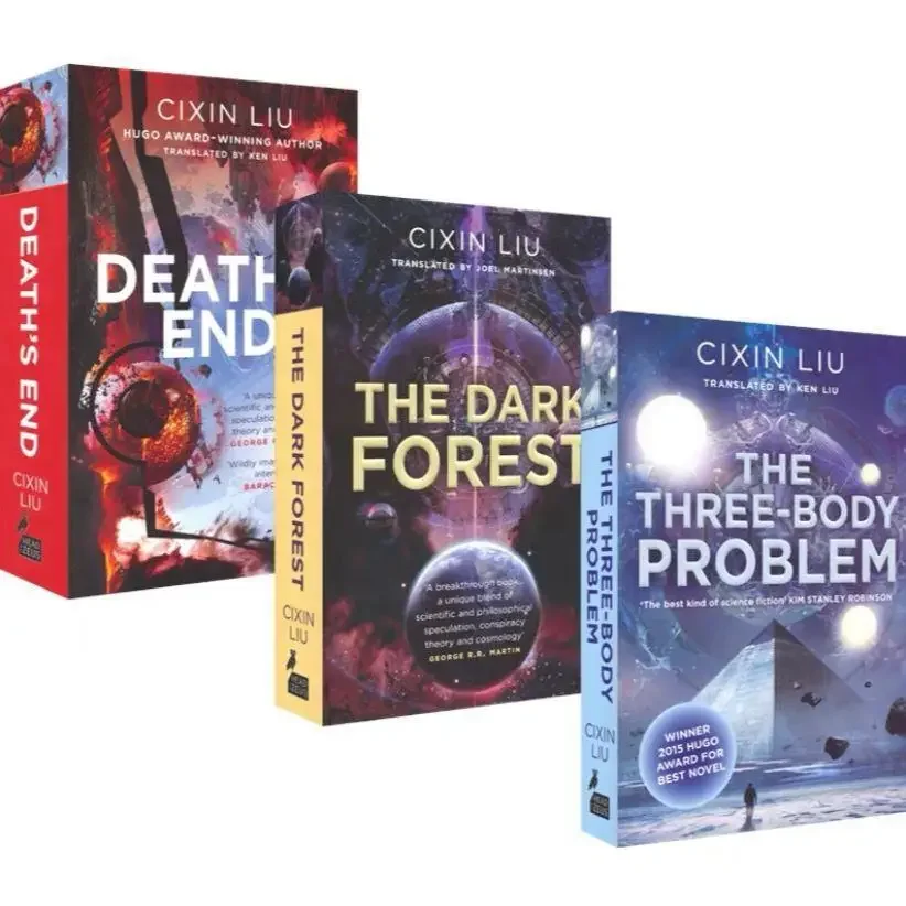 Libros Three Body Problem Language Learning Английская версия Liu Cixin'S Trilogy с тремя телами Распродажа
