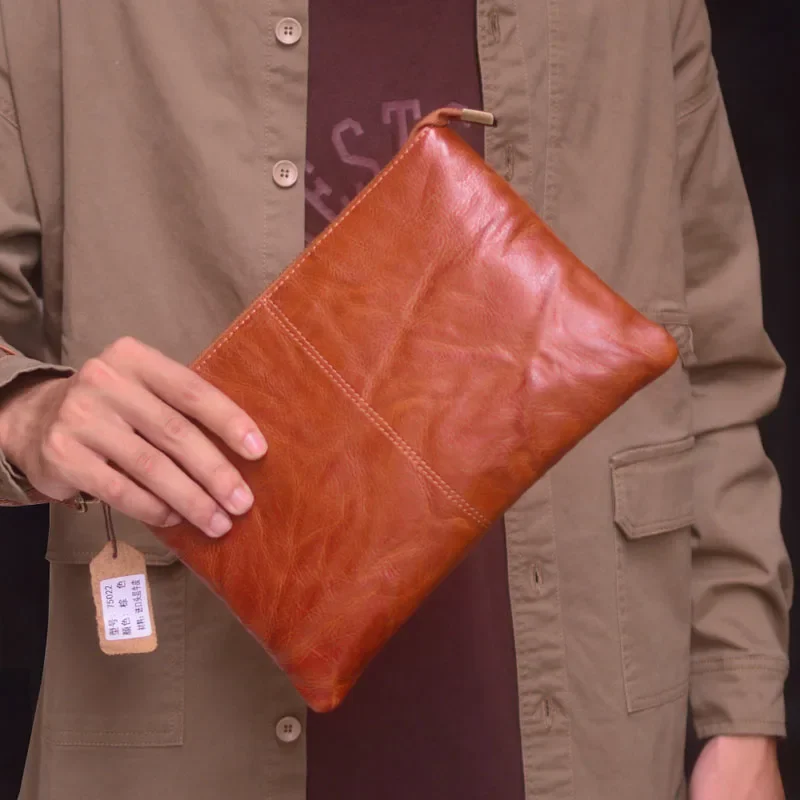 AETOO складки дизайн ретро кожаная Ручная Сумка Складки многофункциональная