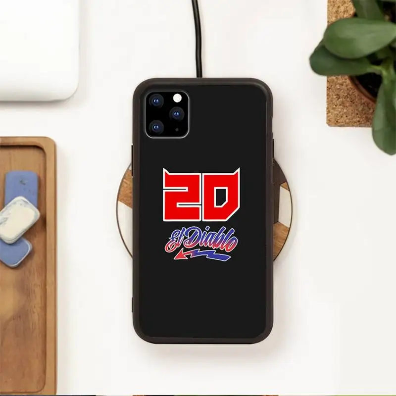 moto no 20 fabio quartararo phone case for iphone 12 13 mini se 2020 6 6s plus 7 8 plus x xr xs 11 pro max fundas coque cover free global shipping