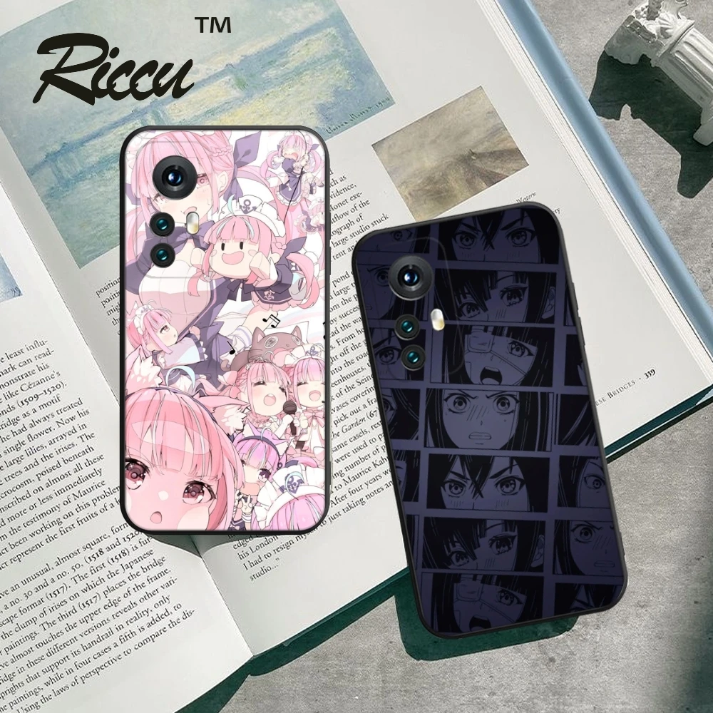 Японский чехол для телефона с аниме девушками Xiaomi Redmi Note 11 10 9C Pro 10X K20 мягкая задняя