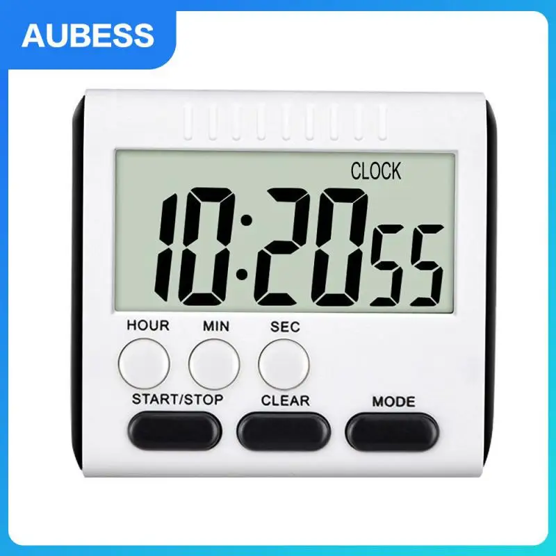 

Magnet Clock Loud Alarm Multifunctional Kitchen Timer Reminder Tool Lcd Digital Display Kitchen Tools And Gadgets Count-down Up