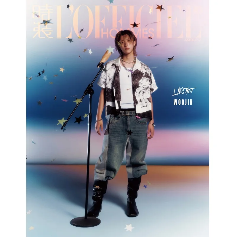 Фото Журнал LNGSHOT L'OFFICIEL HOMMES, Китай, май 2026, полный комплект, коллекционный журнал о корейских бой-групах с фотокарточками №4