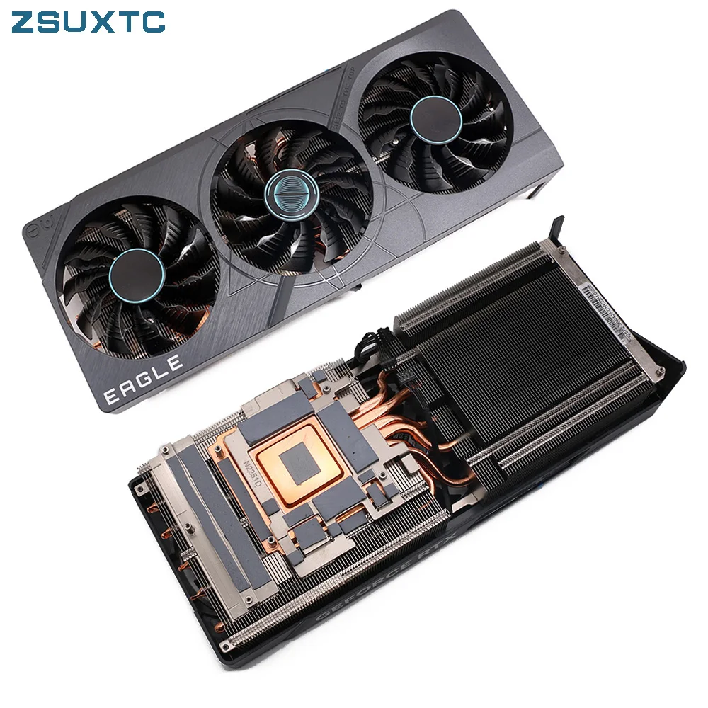 Радиатор для видеокарты GIGABYTE GeForce RTX 4070 Ti EAGLE OC ZSUXTC ...