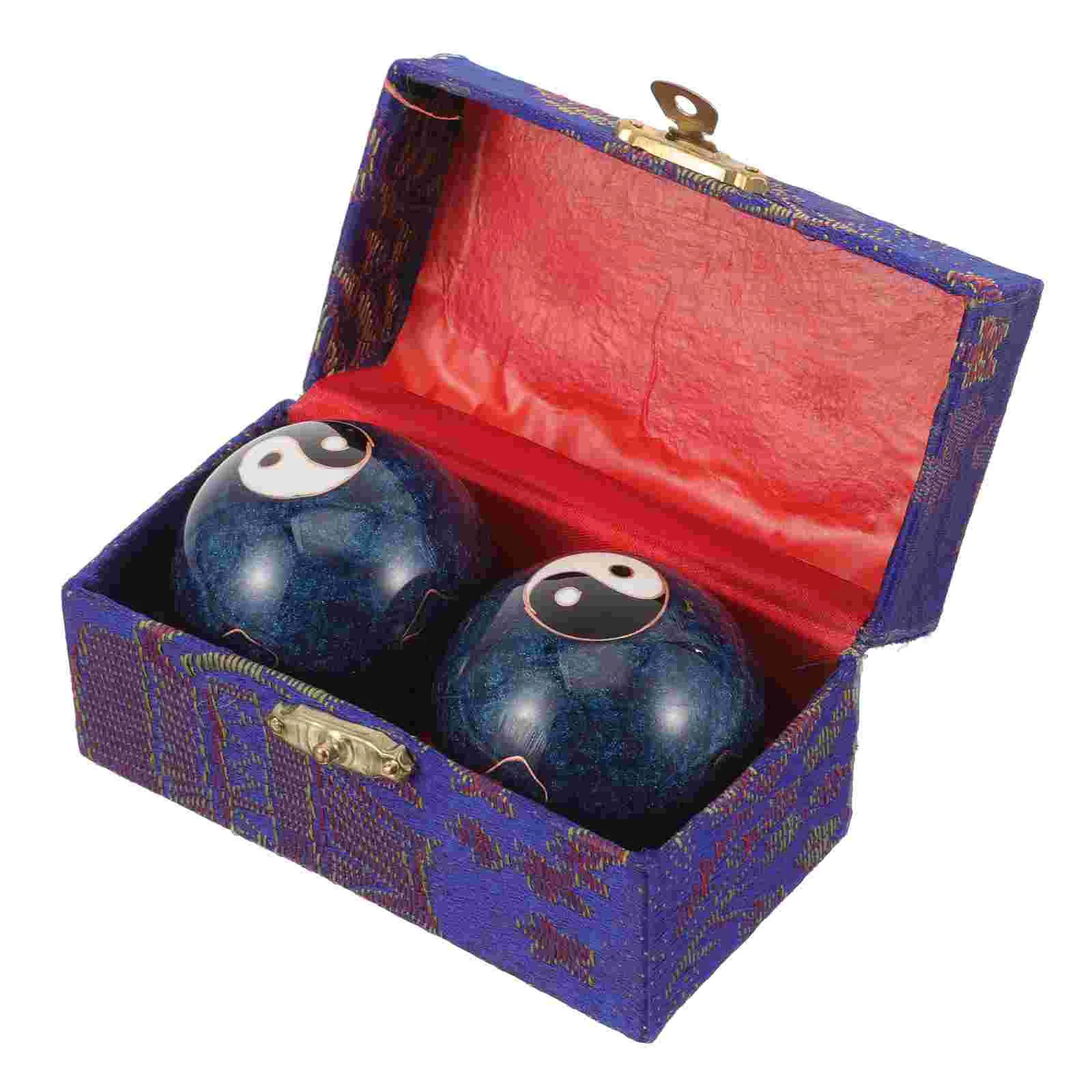 

Outdoor Hand Massagers Metal Ball Relaxing Balls Massaging Convenient Exercise Portable Small Rolling Gym