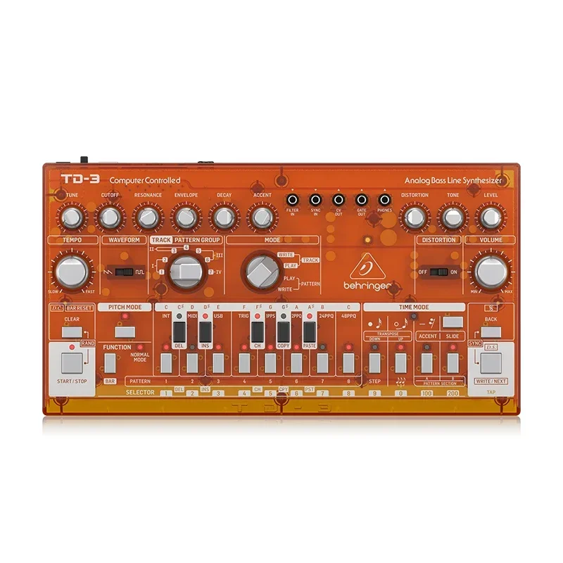 Behringers TD-3-LM Профессиональная имитация MIDI-барабанной машины Синтезатор с эффектом