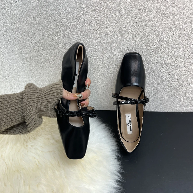 

Женские повседневные туфли на плоской подошве, с круглым носком, без застежки