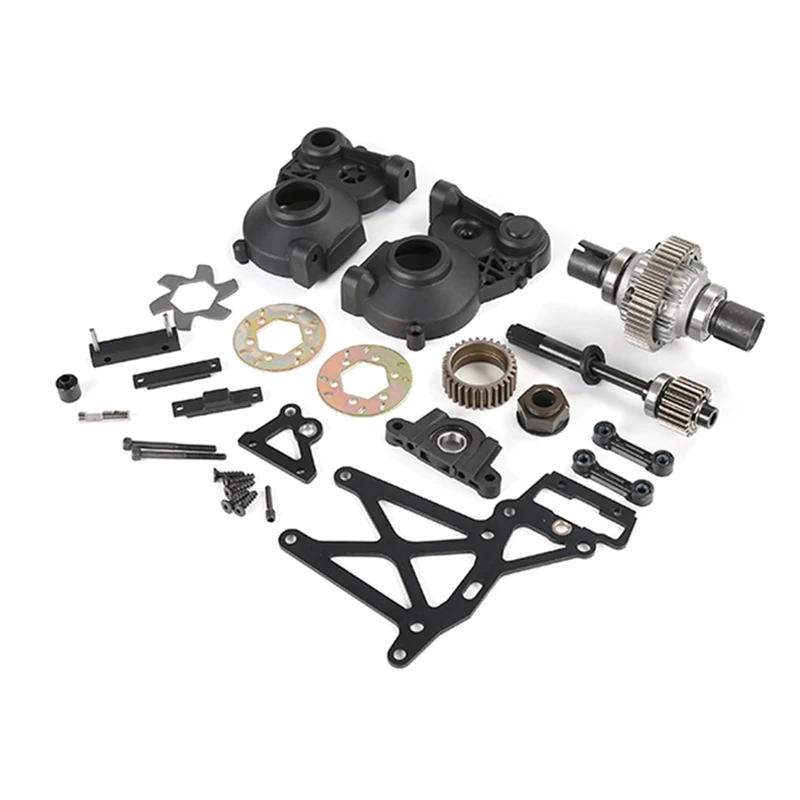 Коробка передач дифференциала в сборе и комплект тормозных дисков/кладок для 1/5