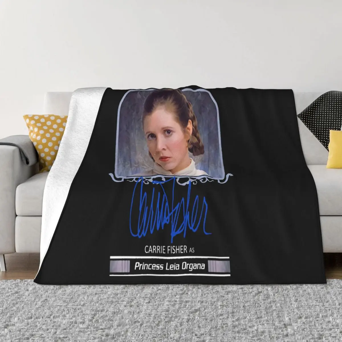 Carrie Fisher 2015 Masterwork Auto 10 принцесса Лея Органа размер S5Xl новый дизайн с принтом