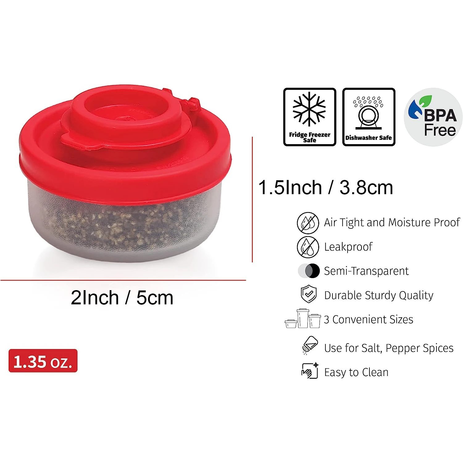 Банка для приправ шейкеры перца влагостойкий мини-солонка кемпинга пикника