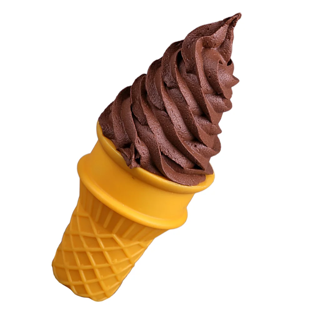 

Cream Ice Toyfake Model Play Dessert Pretend Artificial Cone Prop Photo Props Simulation Faux Cakestudio Lifelike Kitchen Decor