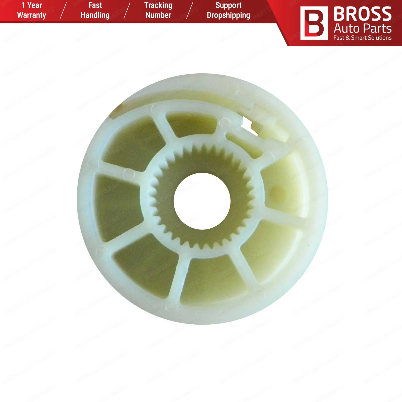 Bross Auto Parts BWR941 Electrical Power Window Regulator Wheel Front left Door for Opel Astra 2010 - On Ship From Turkey |
