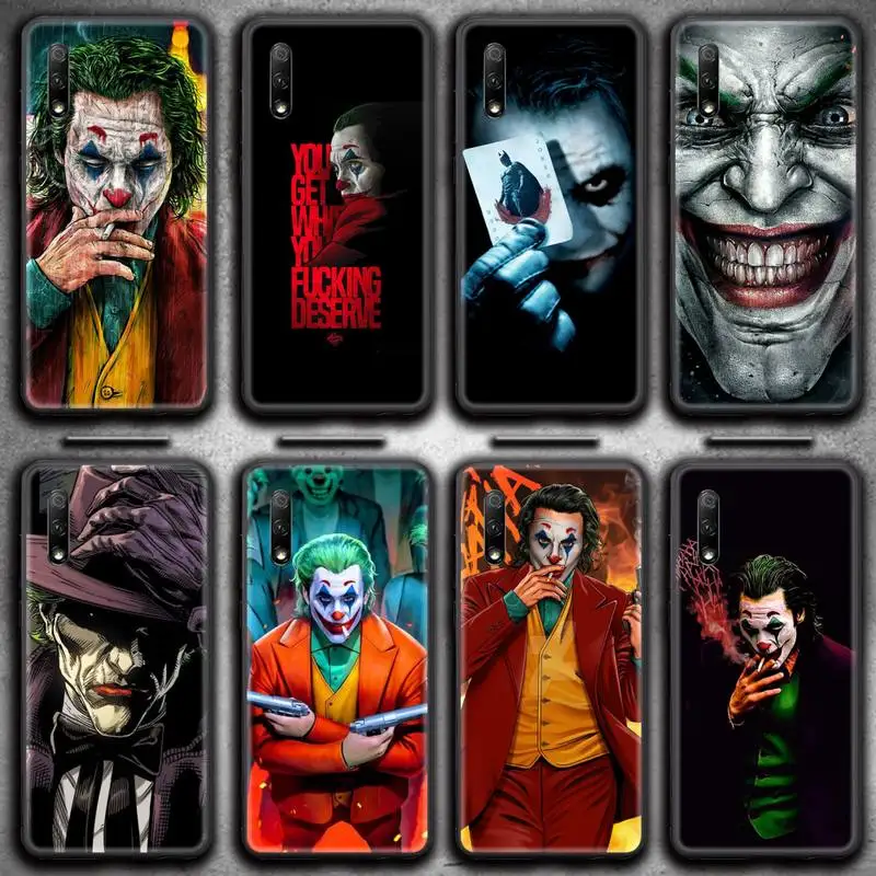 

Cool Joker Phone Case for Huawei Honor 30 20 10 9 8 8x 8c v30 Lite view 7A pro