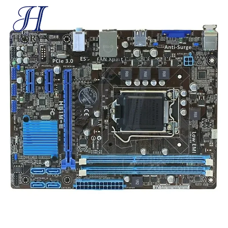 Фото Материнская плата для Gigabyte H61M-DS2 H61M-S1 H61M-D1, сокет LGA 1155, память DDR3, поддержка интегрированной графики №4
