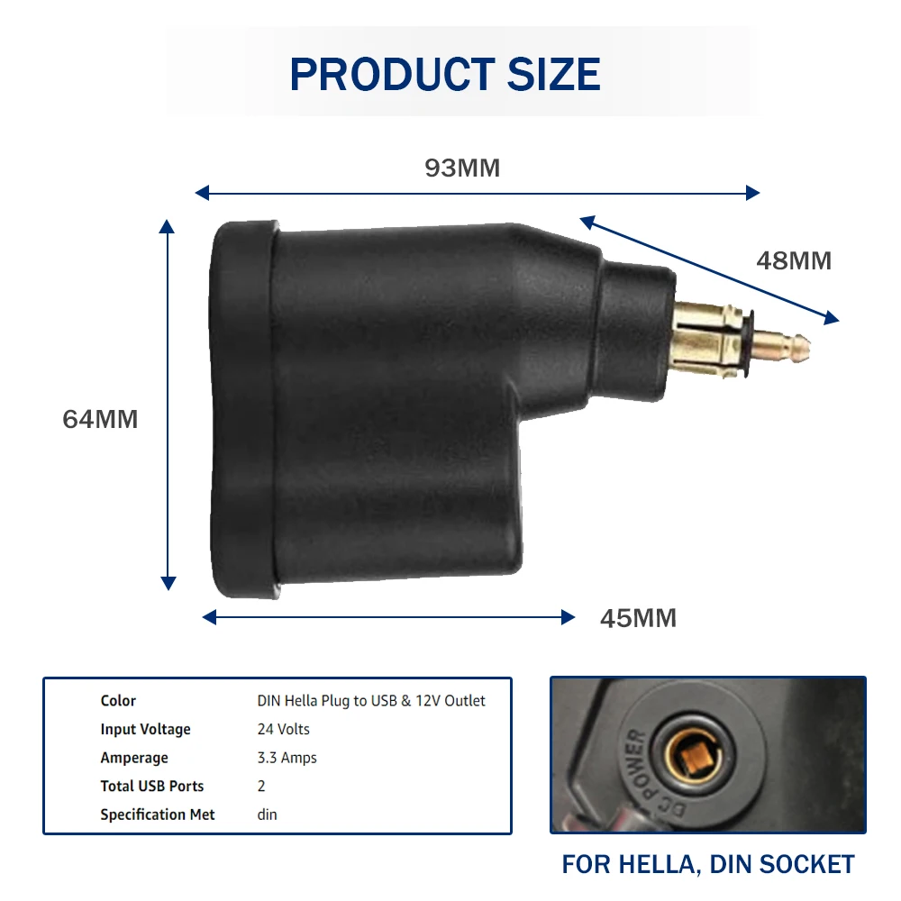 Быстрое зарядное устройство для мотоцикла Tiger 800 900 1200 BMW R1250GS F850 F750 F650 GS G650 K1600B K1300GT