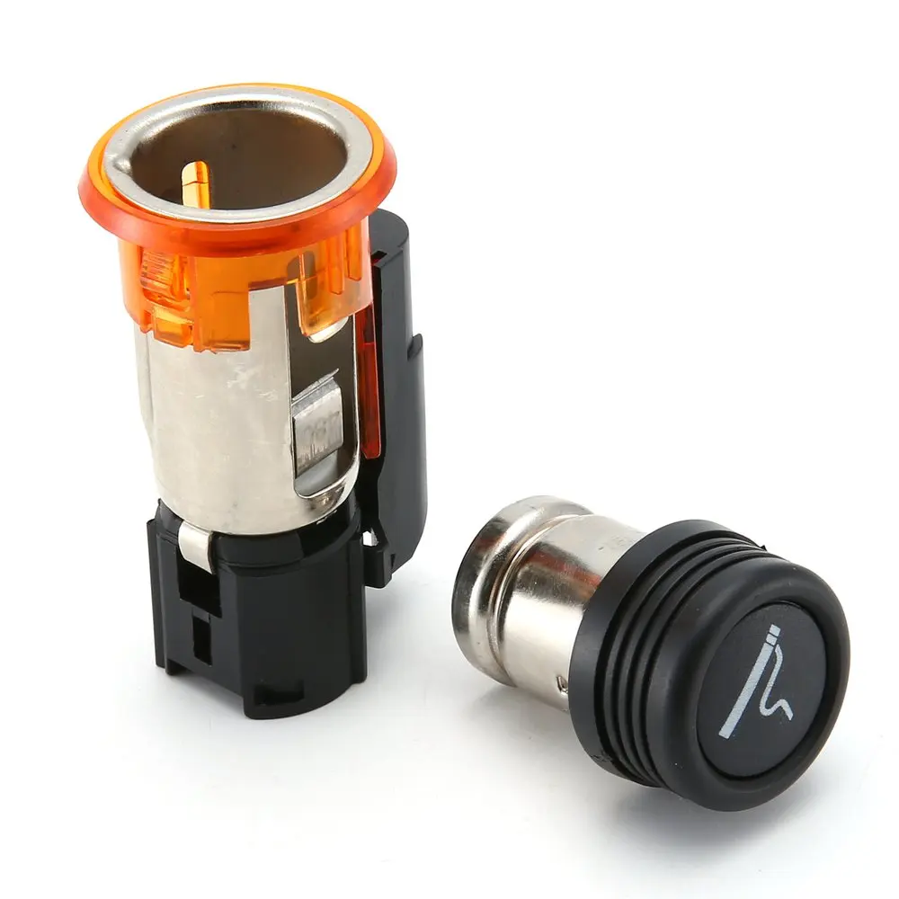 

New 822754 Universal 12V Car Cigarette Lighter Housing Cig Socket For Peugeot CC SW 206 308 406 607 1007