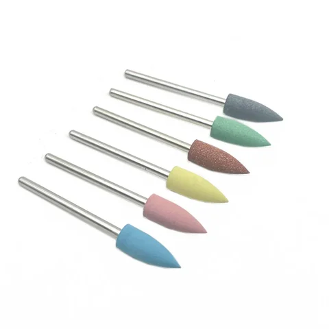 Xceldent Силиконовые насадки для бормашины 6/10 шт. 2,35 мм