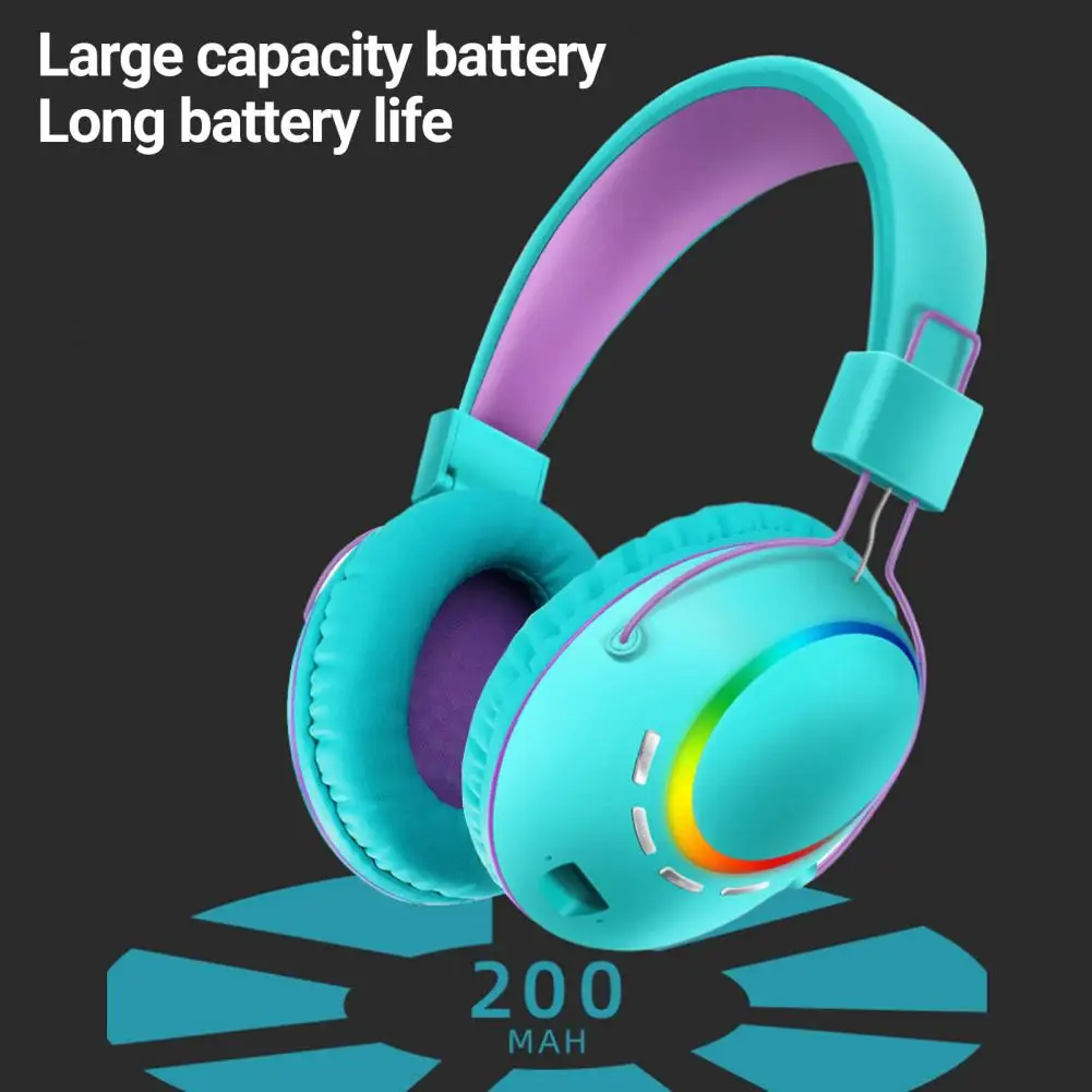 

Умные наушники с шумоподавлением и RGB подсветкой
