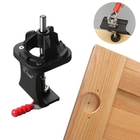 one body 35mm hinge jig boring hole precision drill guide cabinet hinge locator drilling hole opener tool woodworking tools