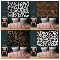 leopard print hippie wall hanging tapestries hanging tarot hippie wall rugs dorm decor blanket