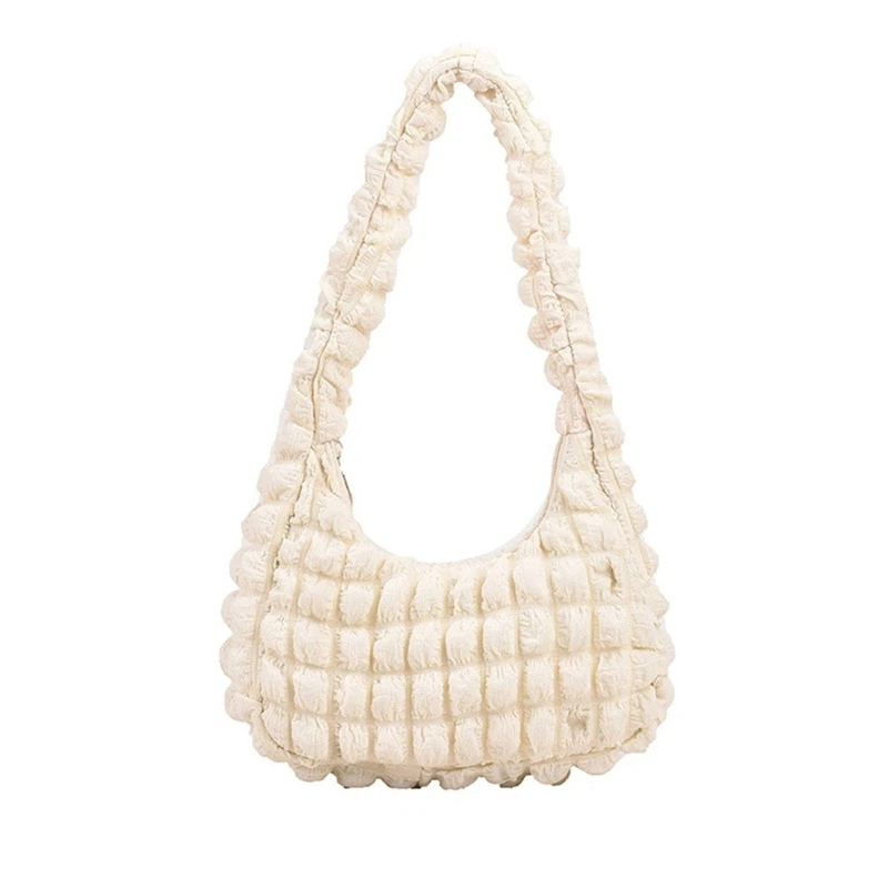 

French Pleated Cloud Bag Underarm Bag Shoulder Bag Handbag for Friend Birthday