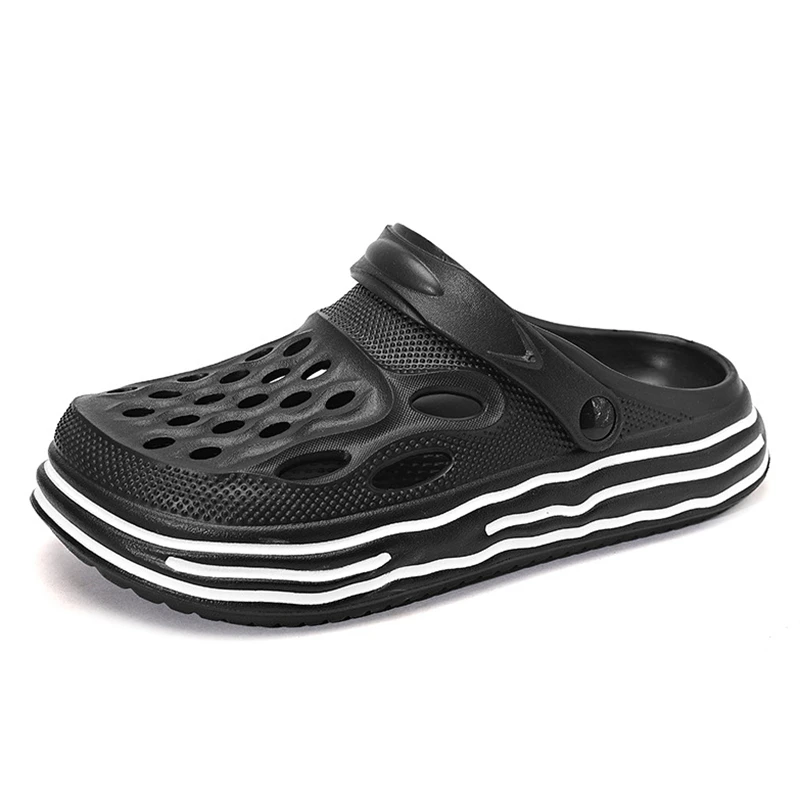 

3.5cm Thick Sole Sport Sandals Men Summer Beach Slipper Non Slip Wrap Toe Walking Sandal Women Soft Aqua Shoes for Surfing