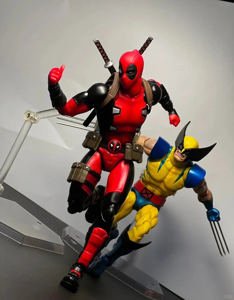 16 см аниме Deadpool Mafex 082 X-Men фигурки комиксов версия Коллекционные игрушки модель