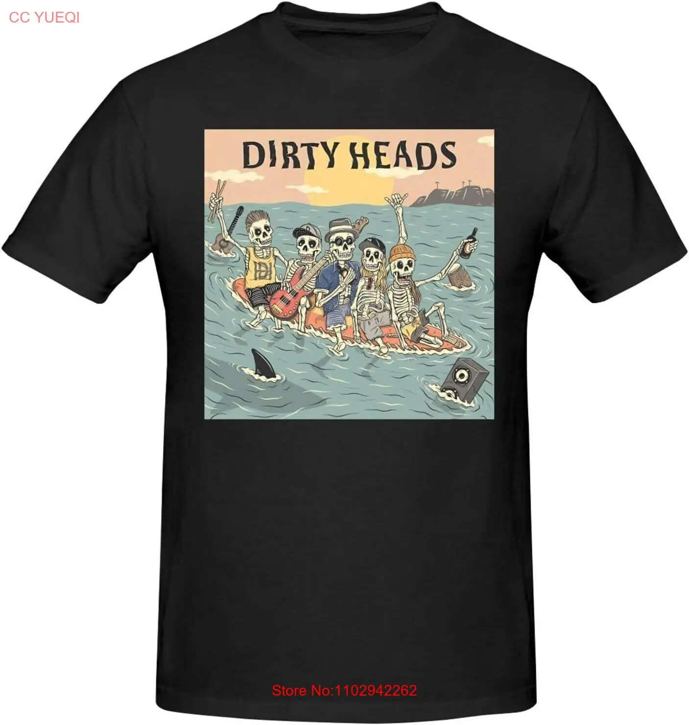 Мужская футболка с коротким рукавом и круглым вырезом