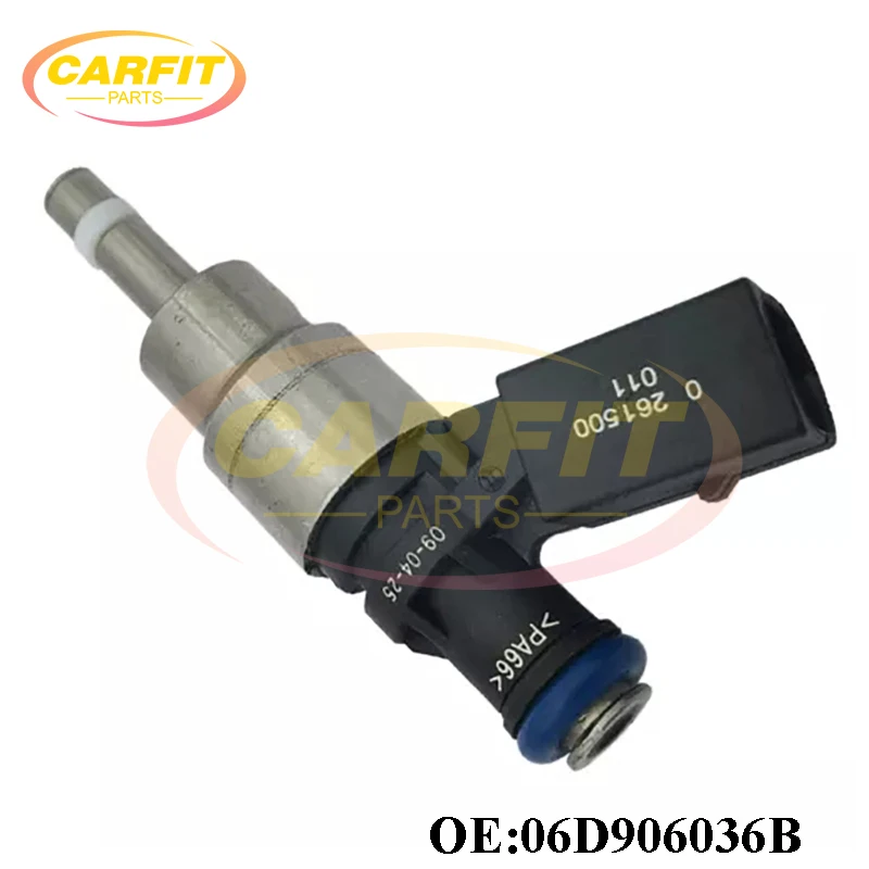 

4 шт., новый OEM 06D 906036 Б 0261500011 Топливные форсунки для Audi A4 B6 8E2 Avant 8E5 2002-2004 2.0 FSI автозапчасти