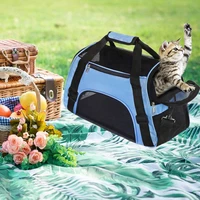 pet backpack carriers portable pet handbag for cat breathable bag puppy carrier bags outgoing travel pets bag cat carrier bag