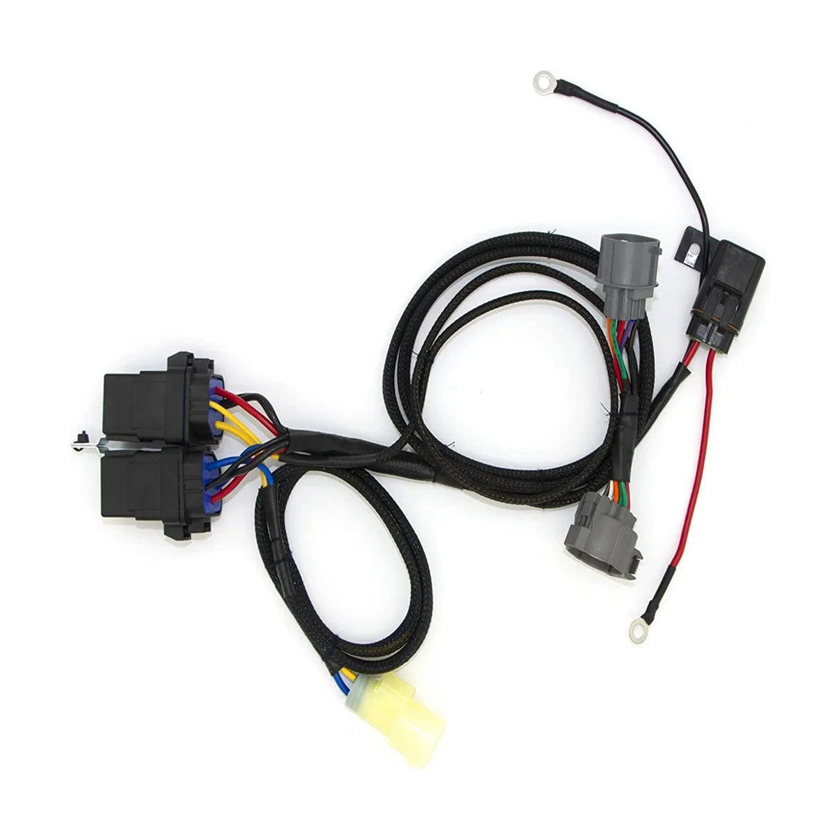 

Angle Sensor Shift Motor Kit Computer Bypass Wiring Harness Kit for Honda Rancher 350 ES 2000-2006