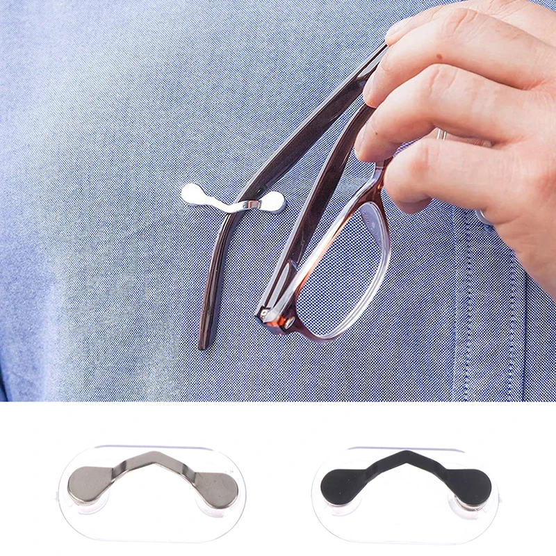Fashion Multi-function Portable Clothes Clip Buckle Magnet Glasses Headset Line Clips Magnetic Hang Eyeglass Holder Pin Brooches